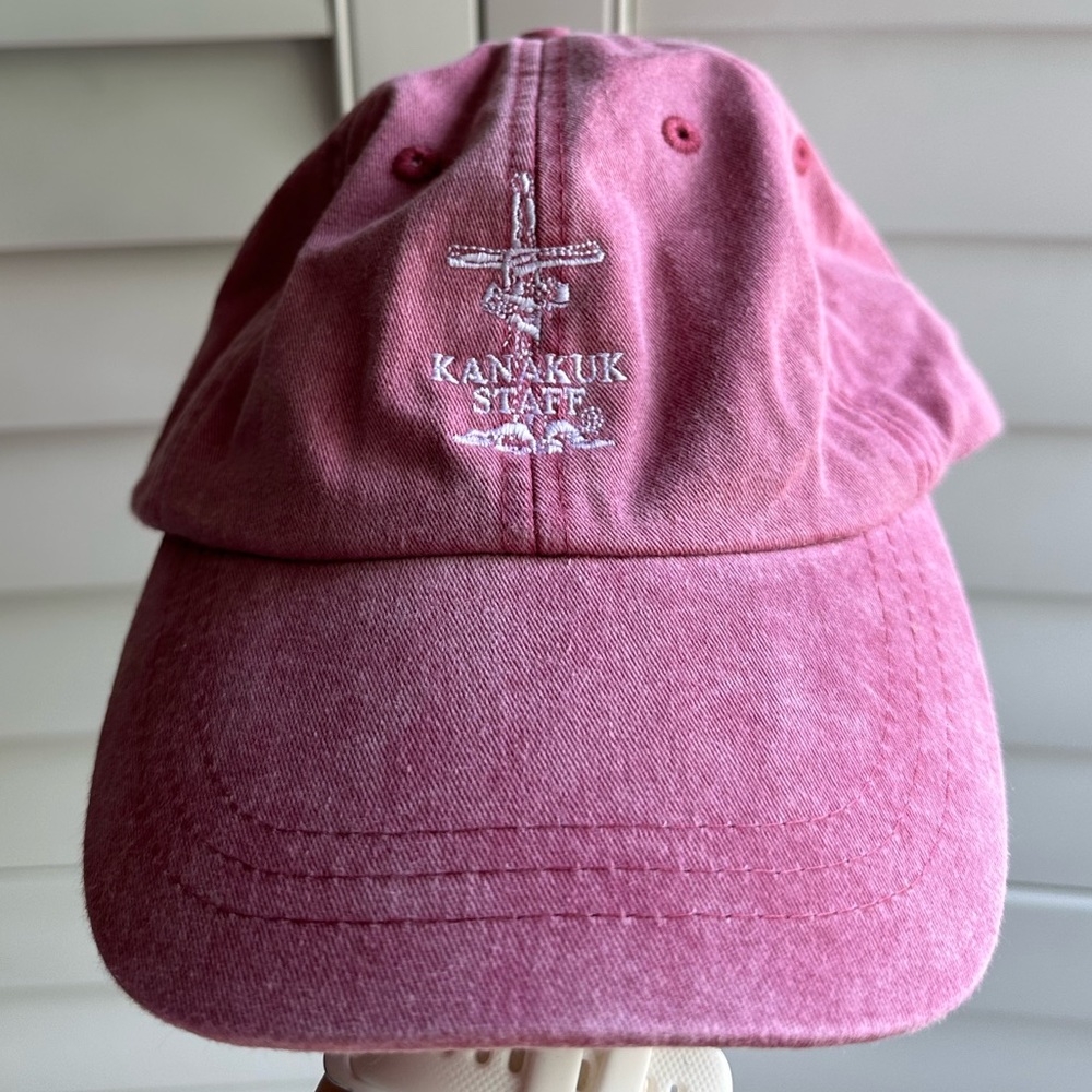Kanakuk Kamps Staff Dad Hat - Adams Washed Red